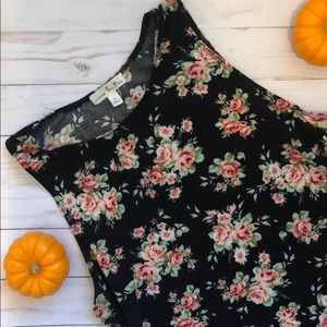 Floral flowy tank dress